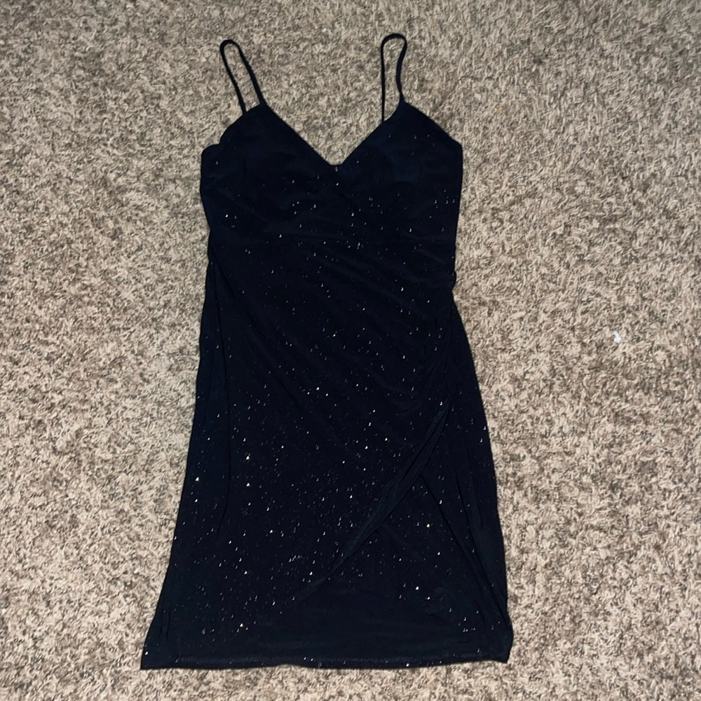 Misty Rose Sparkly Dress